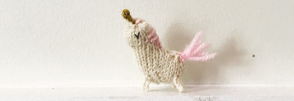 Moon the Unicorn FREE Knitting Pattern